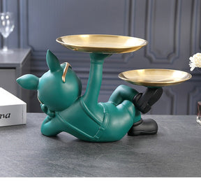 Escultura Decorativa Bulldog Descolado - Inspira