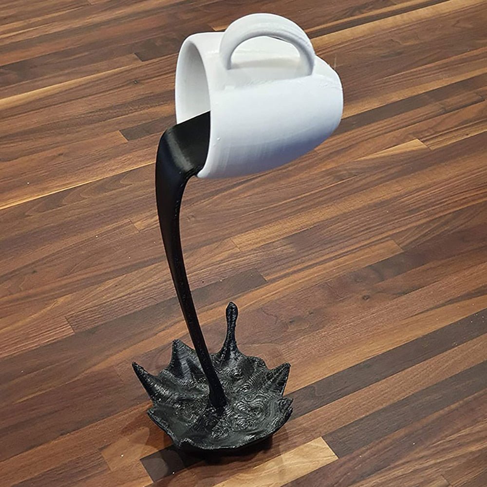 Escultura Decorativa Café derramado - Inspira