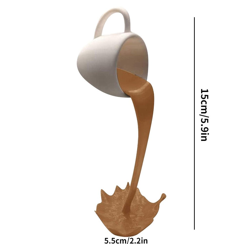 Escultura Decorativa Café derramado - Inspira