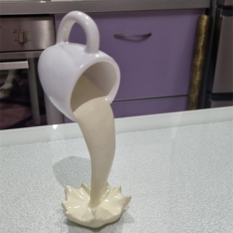 Escultura Decorativa Café derramado - Inspira